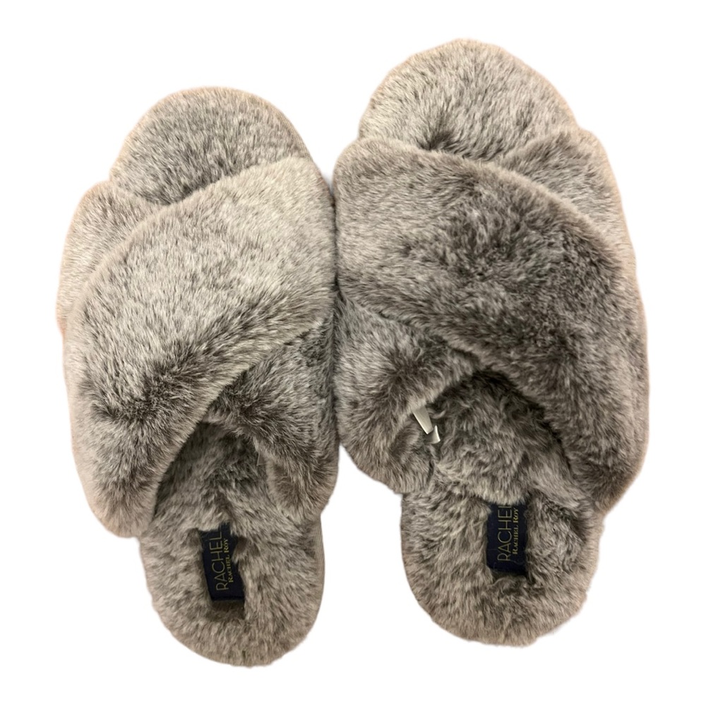 Rachel Zoe Slippers, Size 7 1/2, Gray